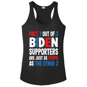 Supporters Are Just As Stupid The Other 2 Gift Ladies PosiCharge Competitor Racerback Tank