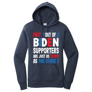 Supporters Are Just As Stupid The Other 2 Gift Women's Pullover Hoodie