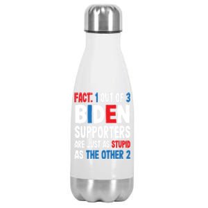 Supporters Are Just As Stupid The Other 2 Gift Stainless Steel Insulated Water Bottle