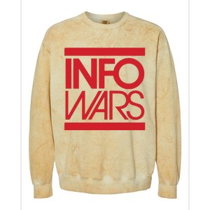 Save Alex Jones Broadcast Limited Edition Fundraiser Info Wars Colorblast Crewneck Sweatshirt