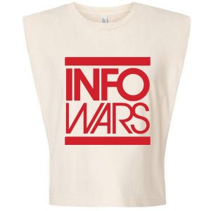 Save Alex Jones Broadcast Limited Edition Fundraiser Info Wars Garment-Dyed Women's Muscle Tee