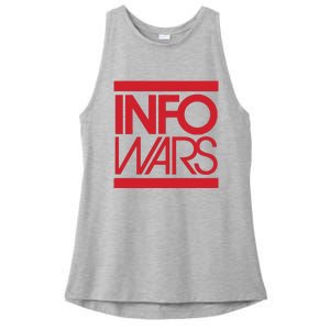 Save Alex Jones Broadcast Limited Edition Fundraiser Info Wars Ladies PosiCharge Tri-Blend Wicking Tank