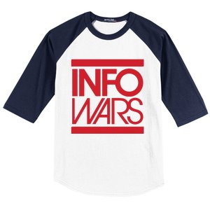 Save Alex Jones Broadcast Limited Edition Fundraiser Info Wars Baseball Sleeve Shirt