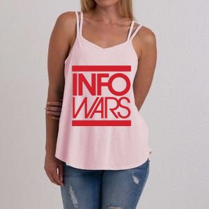 Save Alex Jones Broadcast Limited Edition Fundraiser Info Wars Women's Strappy Tank