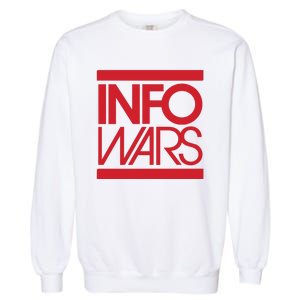 Save Alex Jones Broadcast Limited Edition Fundraiser Info Wars Garment-Dyed Sweatshirt