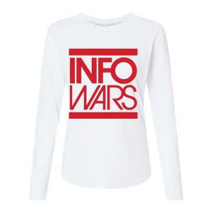 Save Alex Jones Broadcast Limited Edition Fundraiser Info Wars Womens Cotton Relaxed Long Sleeve T-Shirt