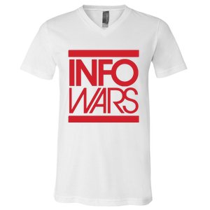 Save Alex Jones Broadcast Limited Edition Fundraiser Info Wars V-Neck T-Shirt