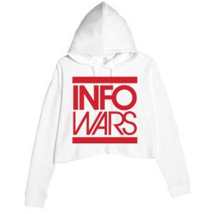 Save Alex Jones Broadcast Limited Edition Fundraiser Info Wars Crop Fleece Hoodie