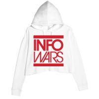 Save Alex Jones Broadcast Limited Edition Fundraiser Info Wars Crop Fleece Hoodie