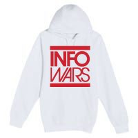 Save Alex Jones Broadcast Limited Edition Fundraiser Info Wars Premium Pullover Hoodie