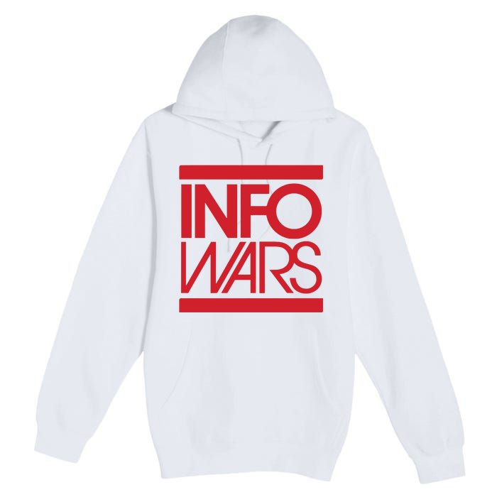 Save Alex Jones Broadcast Limited Edition Fundraiser Info Wars Premium Pullover Hoodie