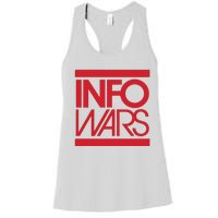 Save Alex Jones Broadcast Limited Edition Fundraiser Info Wars Women's Racerback Tank