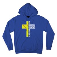 Softball And Jesus Gift Sport Religious Hoodie