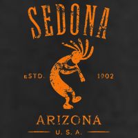 Sedona Arizona Kokopelli Souvenir Distressed Design Cool Comfort Performance Bucket Hat