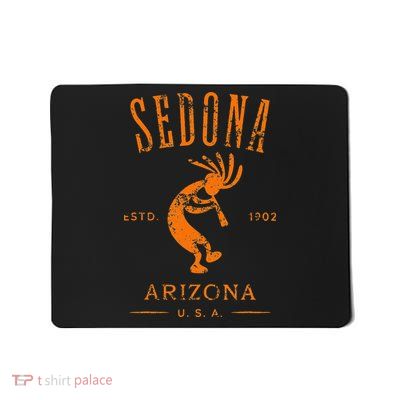 Sedona Arizona Kokopelli Souvenir Distressed Design Mousepad