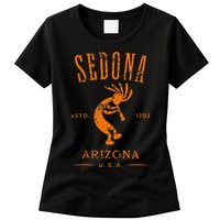 Sedona Arizona Kokopelli Souvenir Distressed Design Womens T-Shirt
