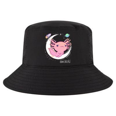 Space Axolotl Kawaii  Pastel Goth  Japan Anime Comic Cool Comfort Performance Bucket Hat