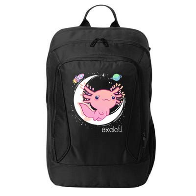 Space Axolotl Kawaii  Pastel Goth  Japan Anime Comic City Backpack