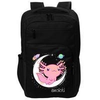 Space Axolotl Kawaii  Pastel Goth  Japan Anime Comic Impact Tech Backpack