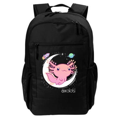 Space Axolotl Kawaii  Pastel Goth  Japan Anime Comic Backpack