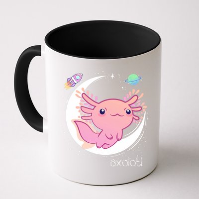 Space Axolotl Kawaii  Pastel Goth  Japan Anime Comic Mug