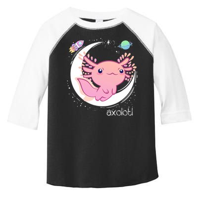 Space Axolotl Kawaii  Pastel Goth  Japan Anime Comic Toddler Fine Jersey T-Shirt
