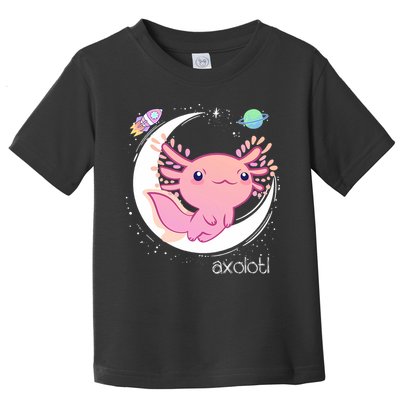 Space Axolotl Kawaii  Pastel Goth  Japan Anime Comic Toddler T-Shirt