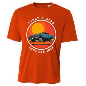 Story And King East San Jose Low Rider Capital Of The World Cooling Performance Crew T-Shirt