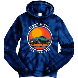 Story And King East San Jose Low Rider Capital Of The World Tie Dye Hoodie