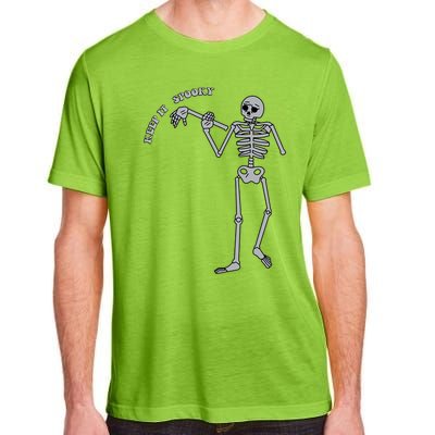 Stay And Keep It Spooky Cute Little Ghost Skeleton Halloween Great Gift Adult ChromaSoft Performance T-Shirt