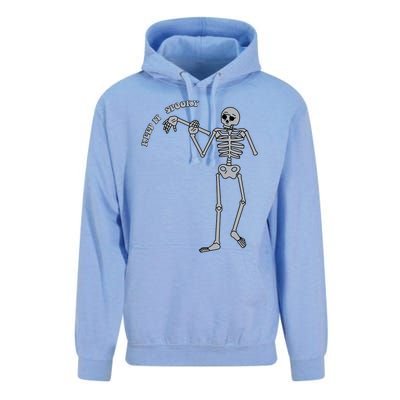 Stay And Keep It Spooky Cute Little Ghost Skeleton Halloween Great Gift Unisex Surf Hoodie