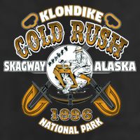 Skagway Alaska Klondike Gold Rush National Park Keepsake Adult Drive Performance Visor