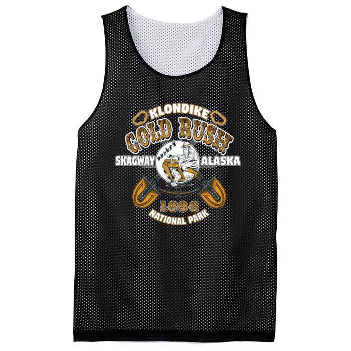 Skagway Alaska Klondike Gold Rush National Park Keepsake Mesh Reversible Basketball Jersey Tank