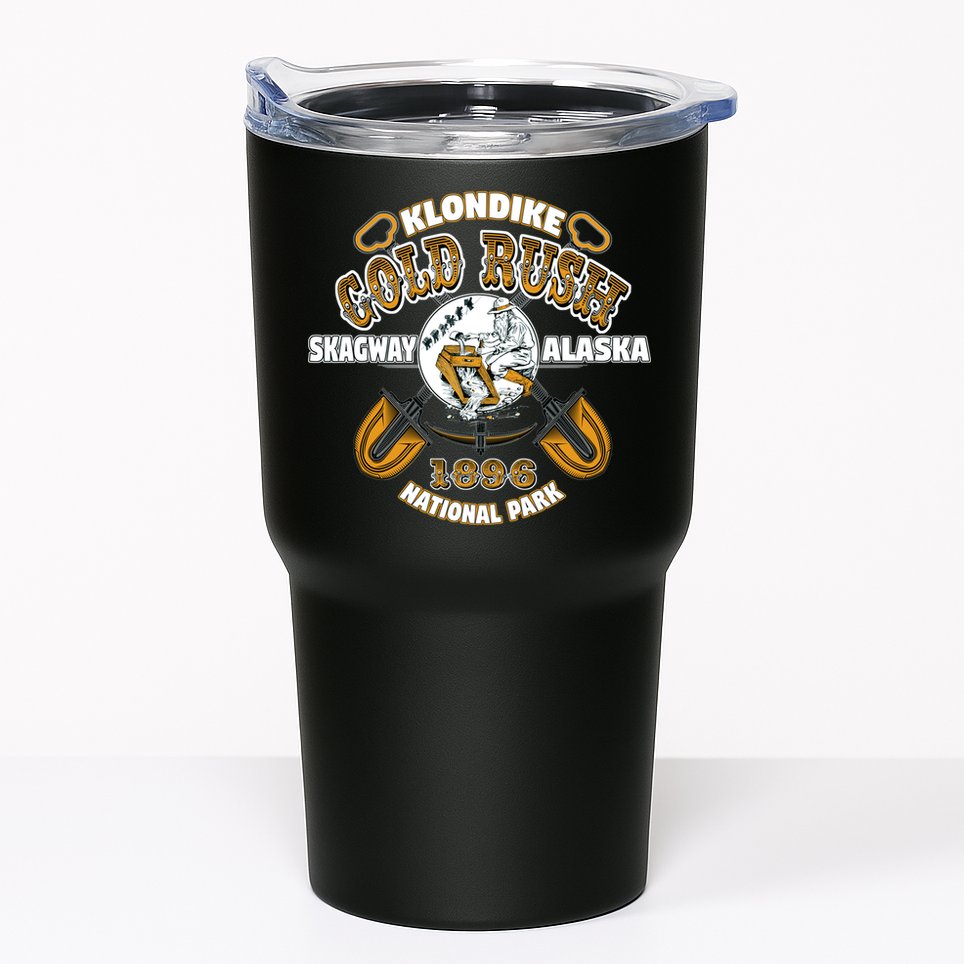 Skagway Alaska Klondike Gold Rush National Park Keepsake Tumbler