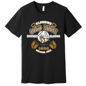 Skagway Alaska Klondike Gold Rush National Park Keepsake Premium T-Shirt