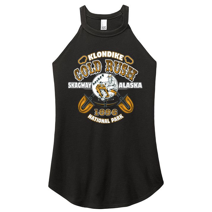 Skagway Alaska Klondike Gold Rush National Park Keepsake Women's Perfect Tri Rocker Tank