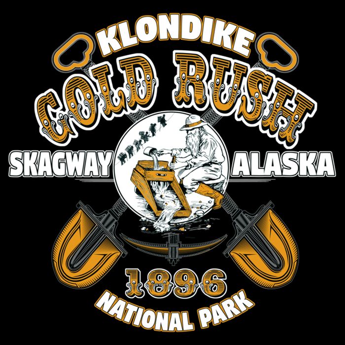 Skagway Alaska Klondike Gold Rush National Park Keepsake Kids T-Shirt