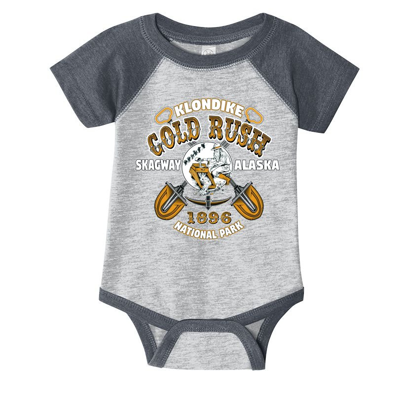 Skagway Alaska Klondike Gold Rush National Park Keepsake Infant Baby Jersey Bodysuit