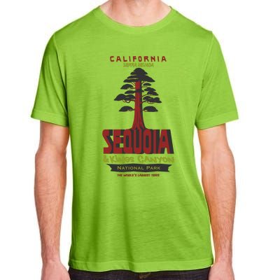 Sequoia And Kings Canyon National Park Adult ChromaSoft Performance T-Shirt