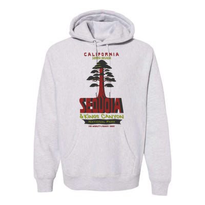 Sequoia And Kings Canyon National Park Premium Hoodie