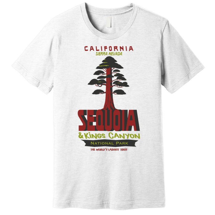 Sequoia And Kings Canyon National Park Premium T-Shirt