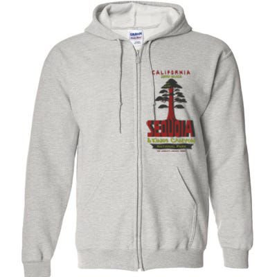 Sequoia And Kings Canyon National Park Full Zip Hoodie