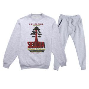 Sequoia And Kings Canyon National Park Premium Crewneck Sweatsuit Set