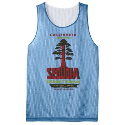 Sequoia And Kings Canyon National Park Mesh Reversible Basketball Jersey Tank