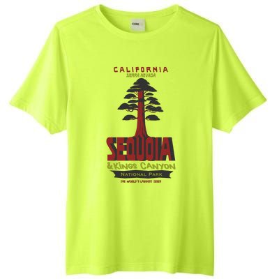 Sequoia And Kings Canyon National Park Tall Fusion ChromaSoft Performance T-Shirt