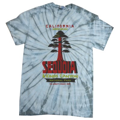 Sequoia And Kings Canyon National Park Tie-Dye T-Shirt