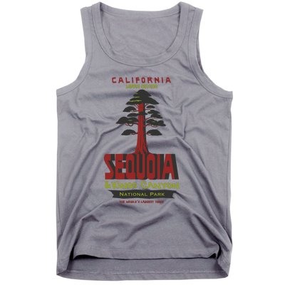 Sequoia And Kings Canyon National Park Tank Top