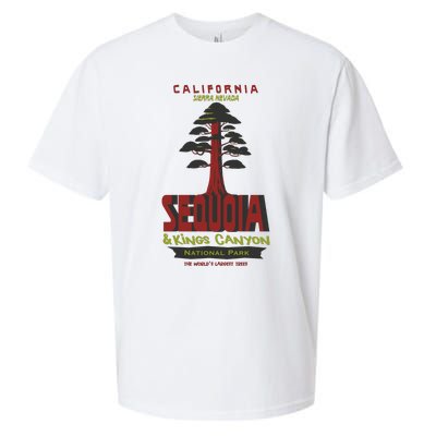 Sequoia And Kings Canyon National Park Sueded Cloud Jersey T-Shirt