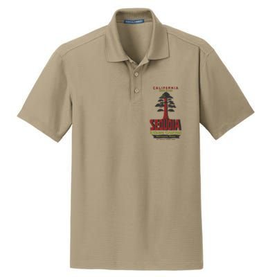 Sequoia And Kings Canyon National Park Dry Zone Grid Polo