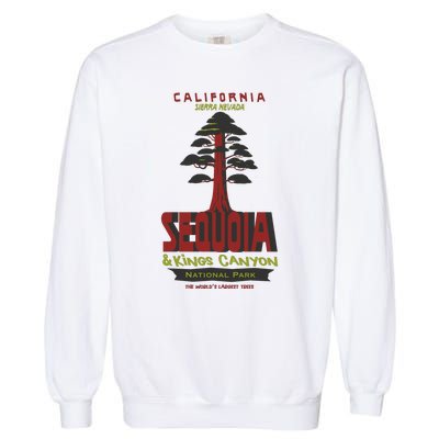 Sequoia And Kings Canyon National Park Garment-Dyed Sweatshirt